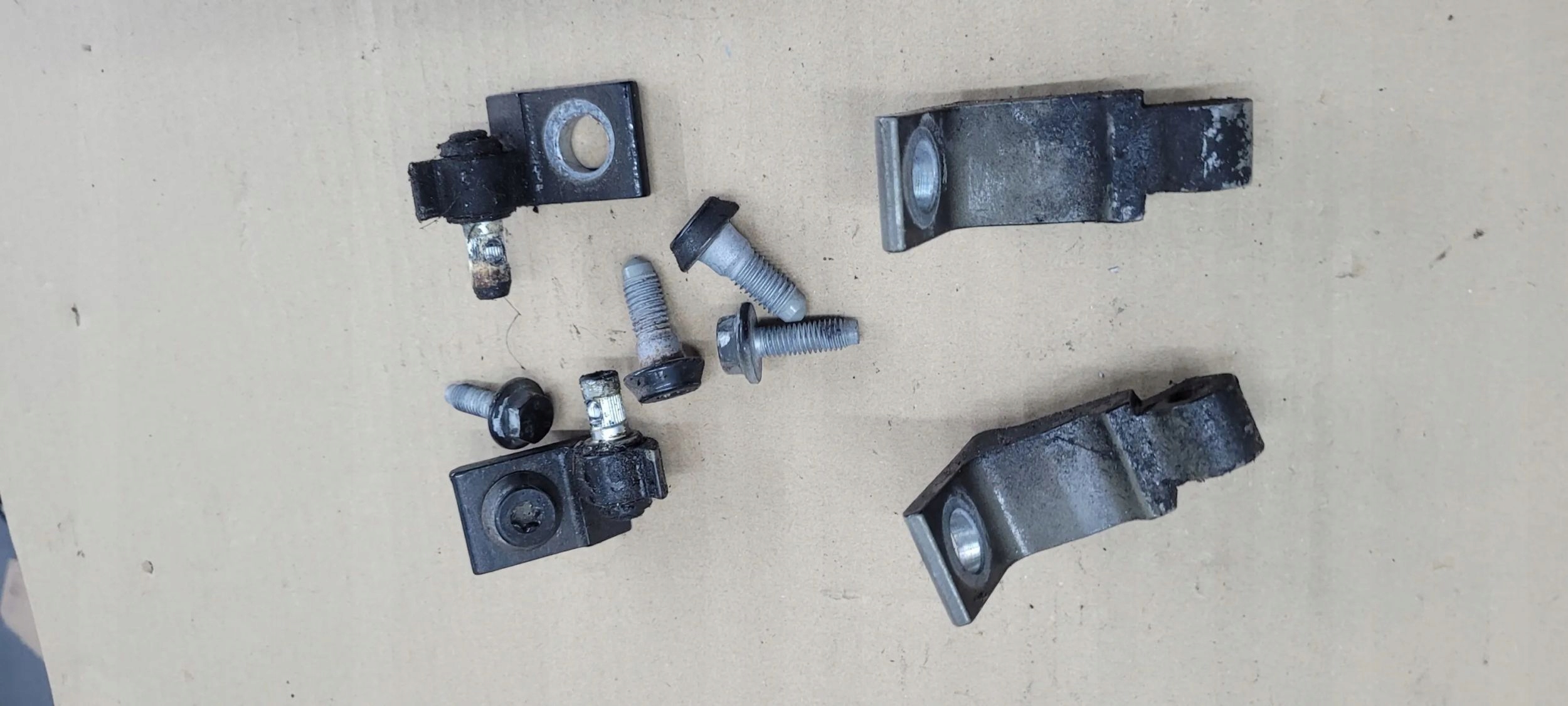 A6 C7 4G S6 hinge hinges door right right front front LY8X