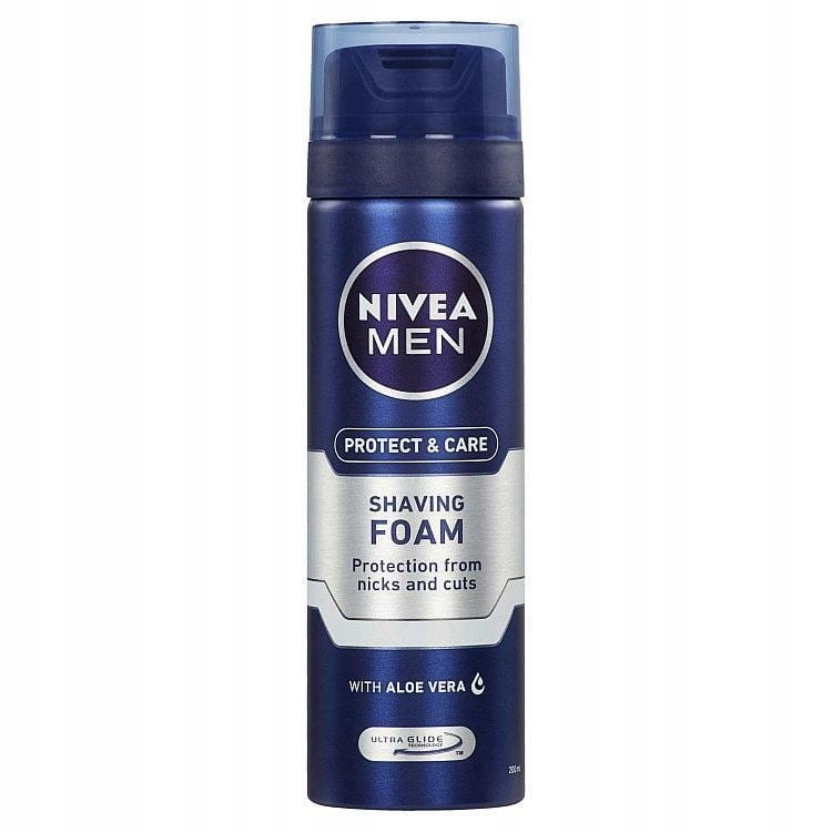 NIVEA MEN PIANKA DO GOLENIA 200ML PROTECT CARE