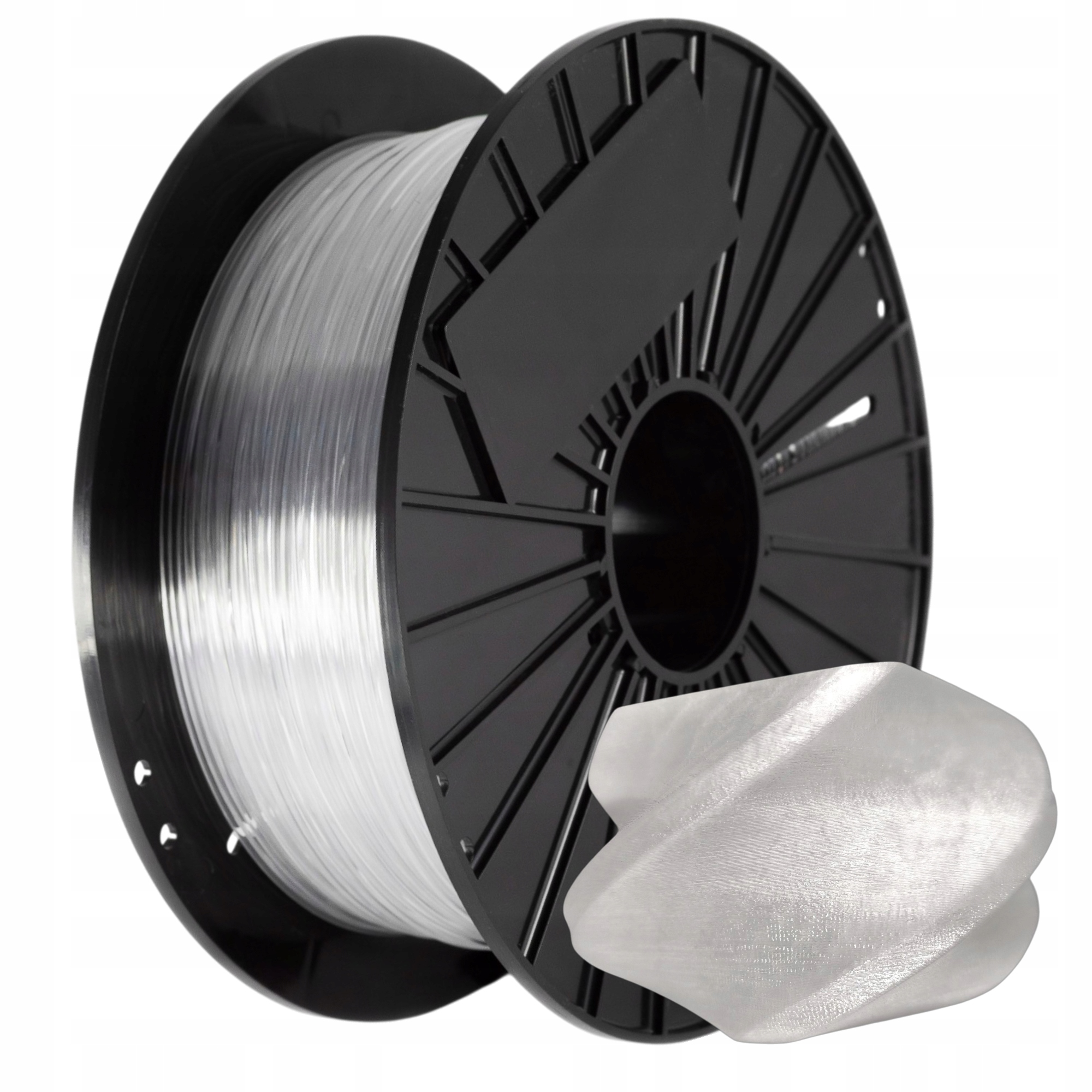 Filament Pc-in Naturalny Transparentny 1,75mm 1kg F3D