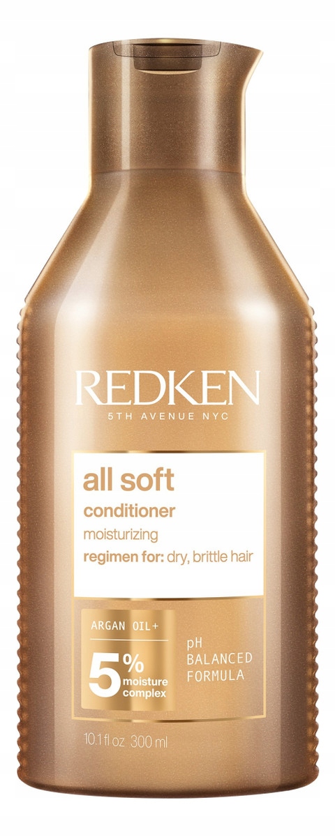 Redken All Soft Conditioner Hydratační kondicionér pro suché vlasy 300 ml