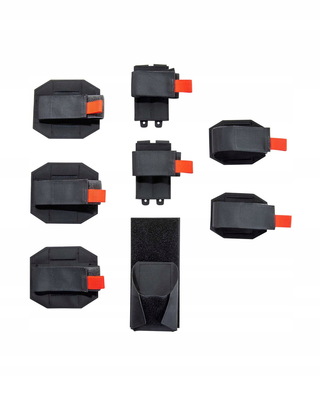 Tasmanian Tiger-zestaw modułowych mocowań-Modular Wpn Fixation Set VL black