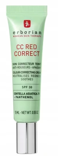Erborian CC Red Correct 15ml CC krém na začervenání s SPF30
