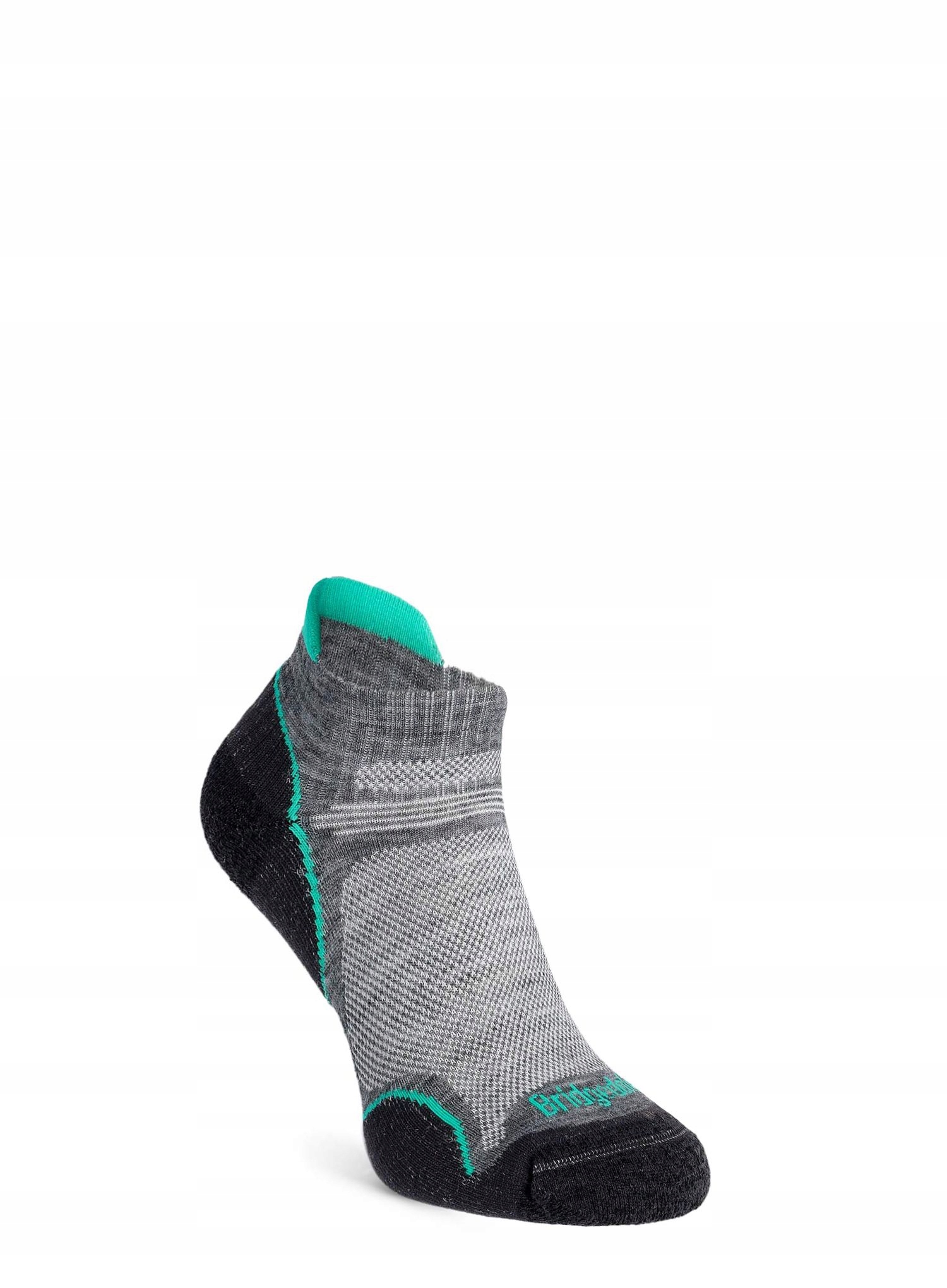Ponožky ponožky Bridgedale Ul T2 Merino Performance Low m.grey/sur 38-40