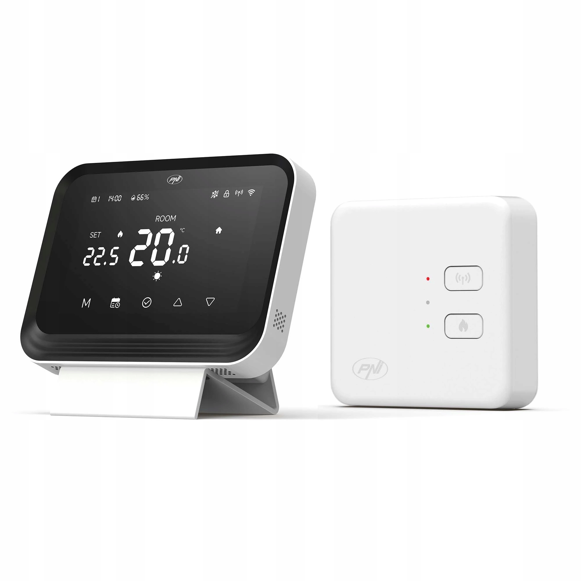 Bezdrôtový inteligentný termostat Pni CT45, WiFi, hysterézia ± 0,1 °C, senz