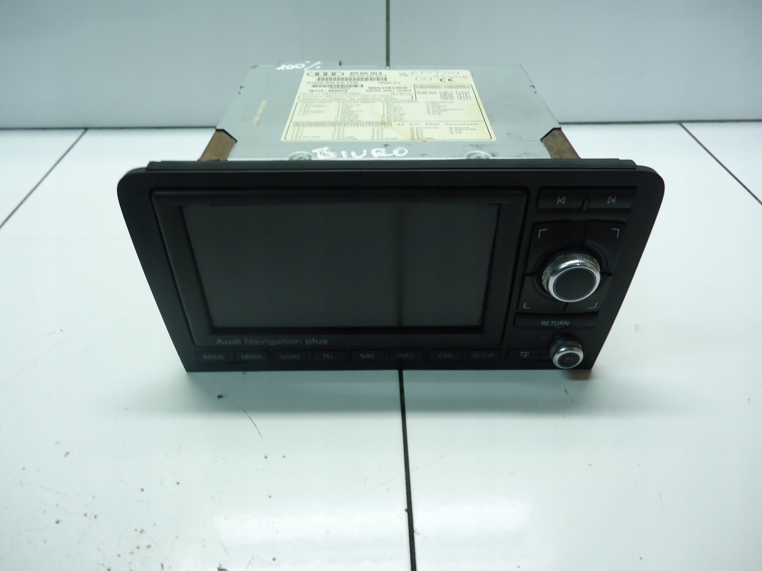 AUDI A3 8P RADIO navigation 8P0035193B