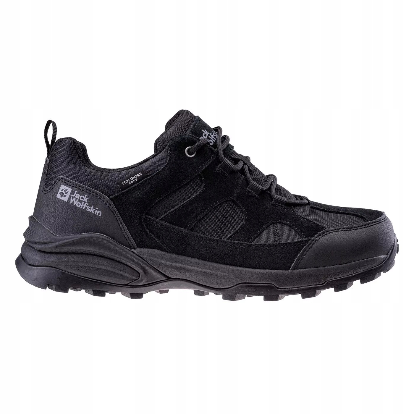 Jack Wolfskin Pánské Trekové Boty Černé, Odolné Proti Oděru, 40,5 6 G