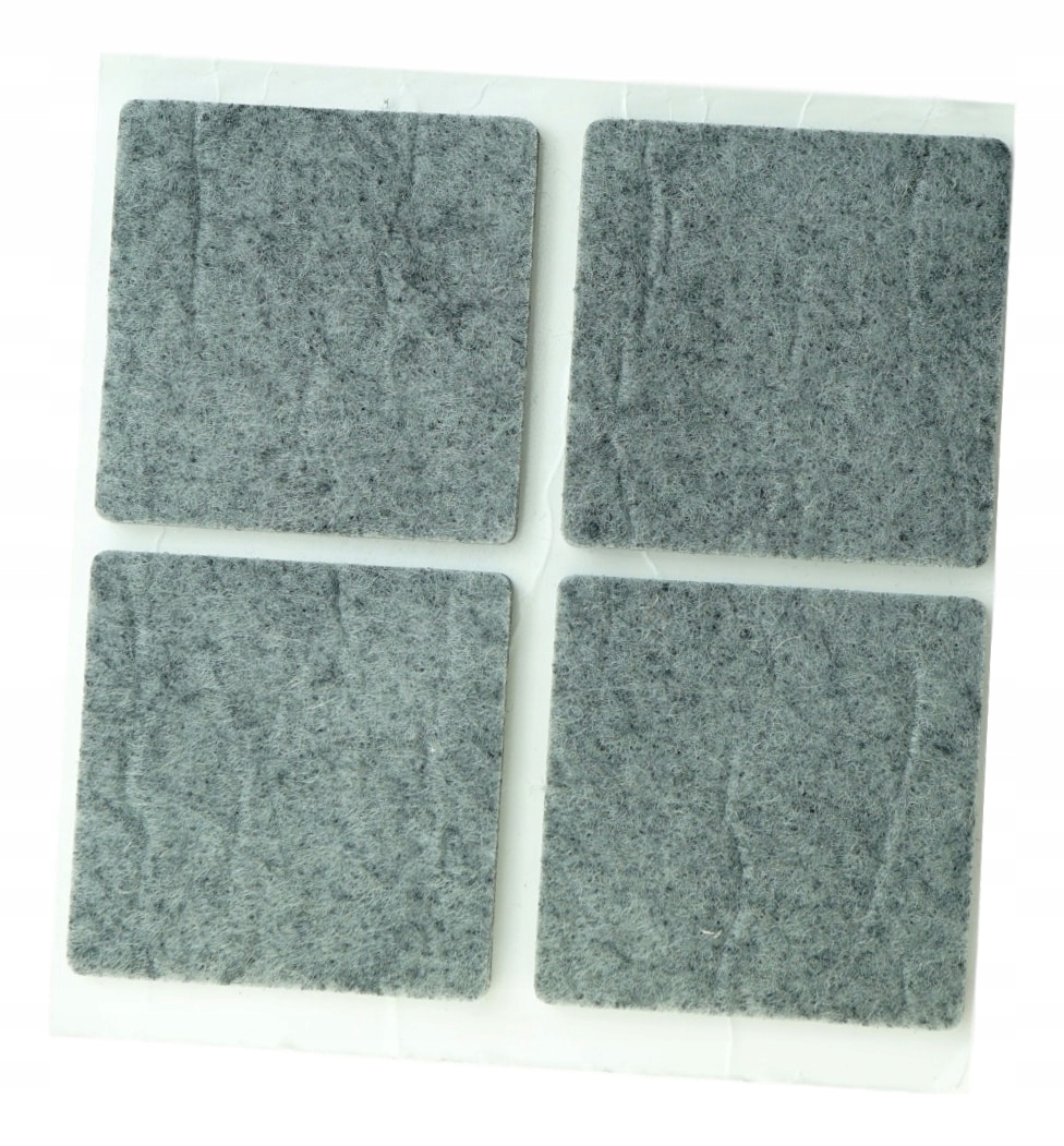 

Podkładki filcowe, filc pod meble 4,5x4,5cm 4 szt.