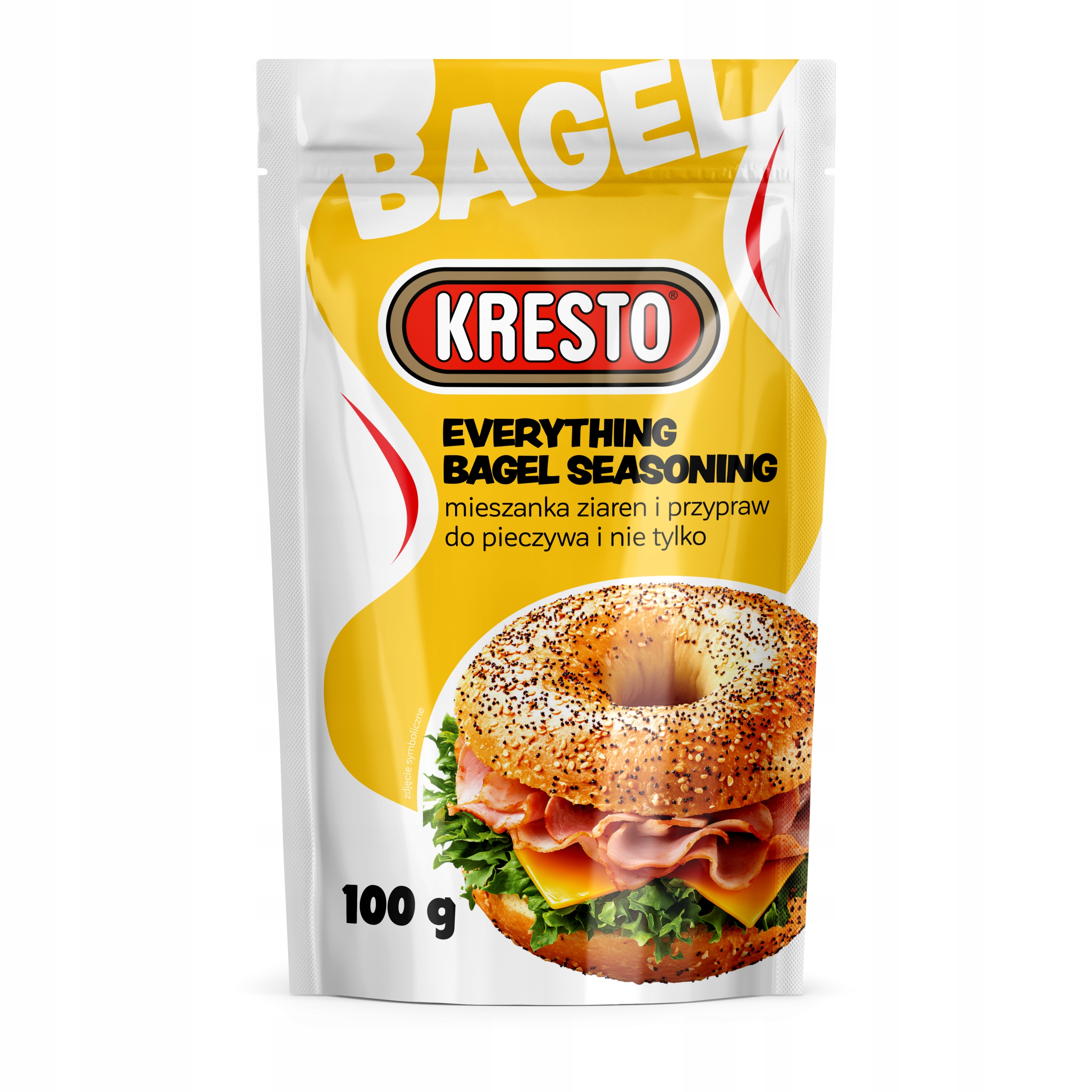 Posypka Bajglowa Kresto Mieszanka Ziaren i Przypraw do Pieczywa 100g