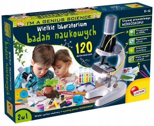 

Wielkie laboratorium badań naukowych. Lisciani