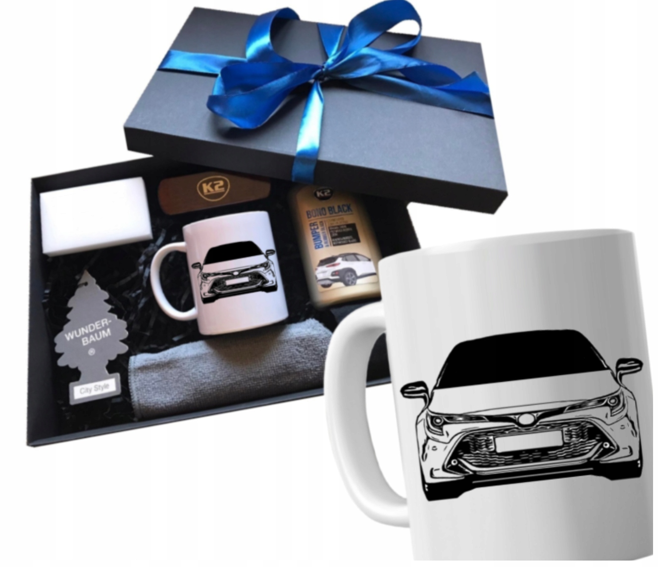 Dárek – hrnek pro řidiče auta Toyota – sada pro automobilového fanouška