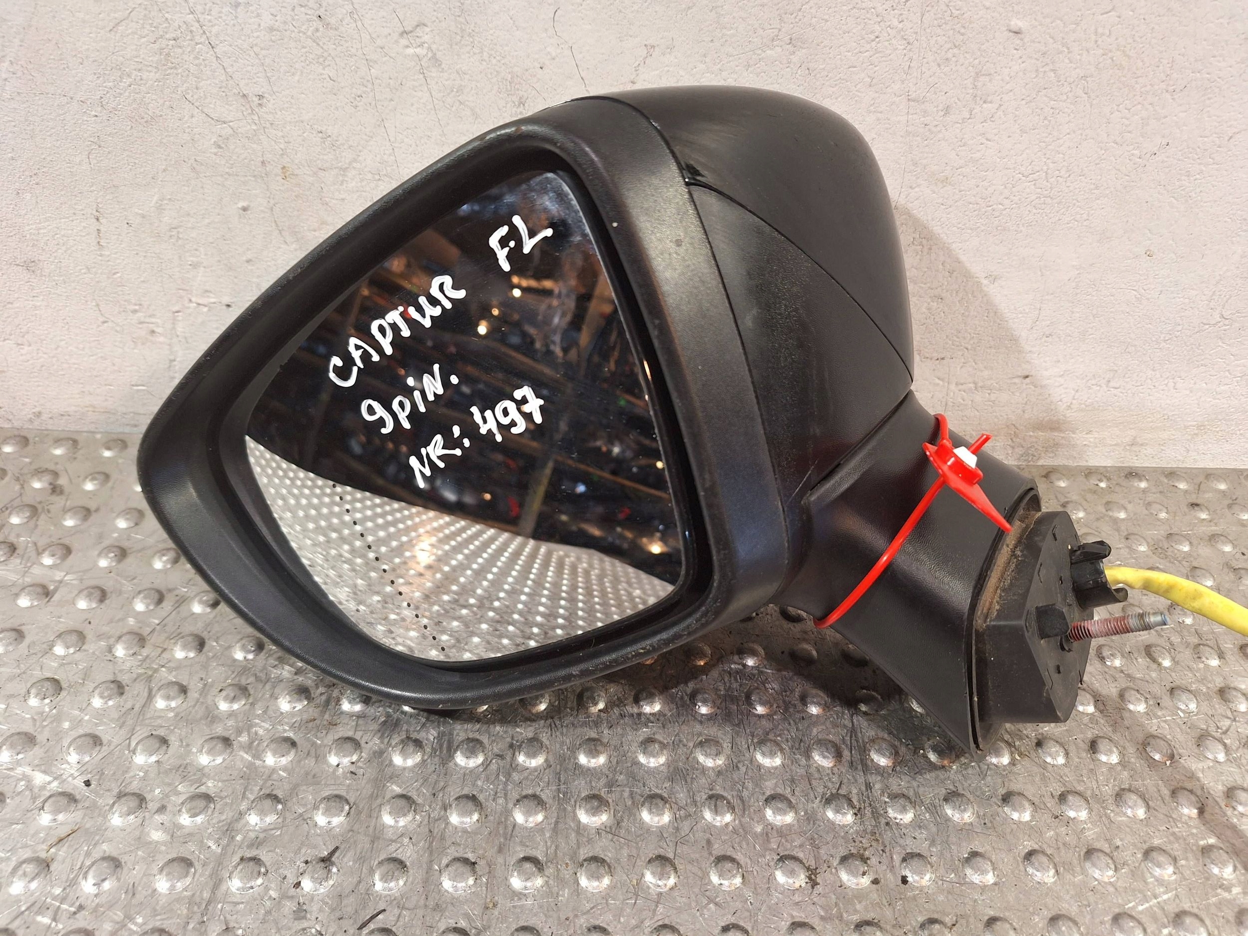 mirror exterior left 9 PIN RENAULT CAPTUR and LIFT 16