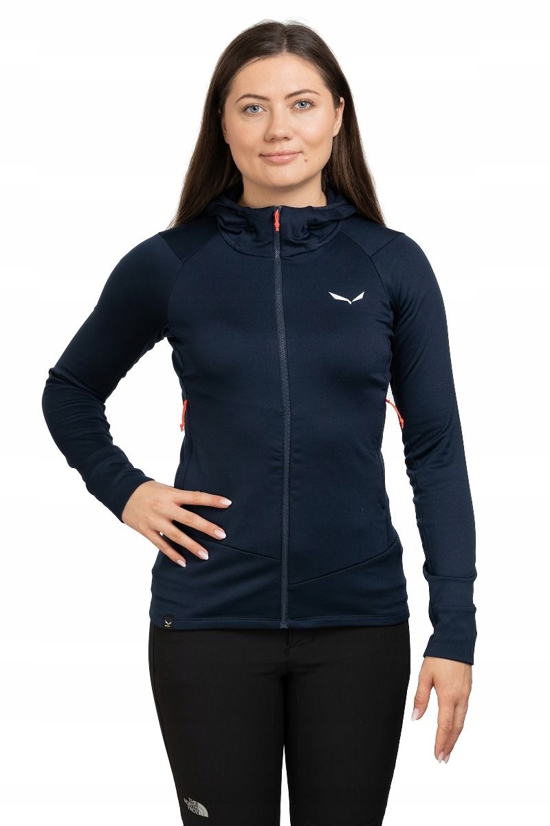 Salewa Dámská treková bunda Puez Pl Hooded Women modrá 38_M