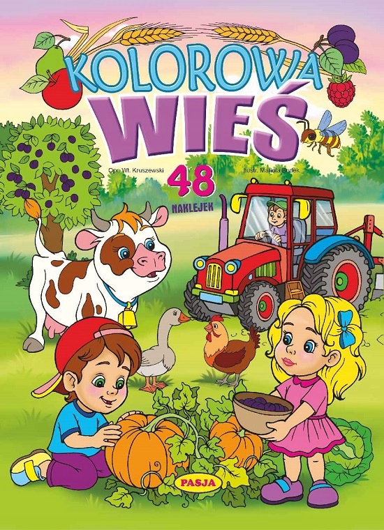 

Kolorowa Wieś 48 Naklejek