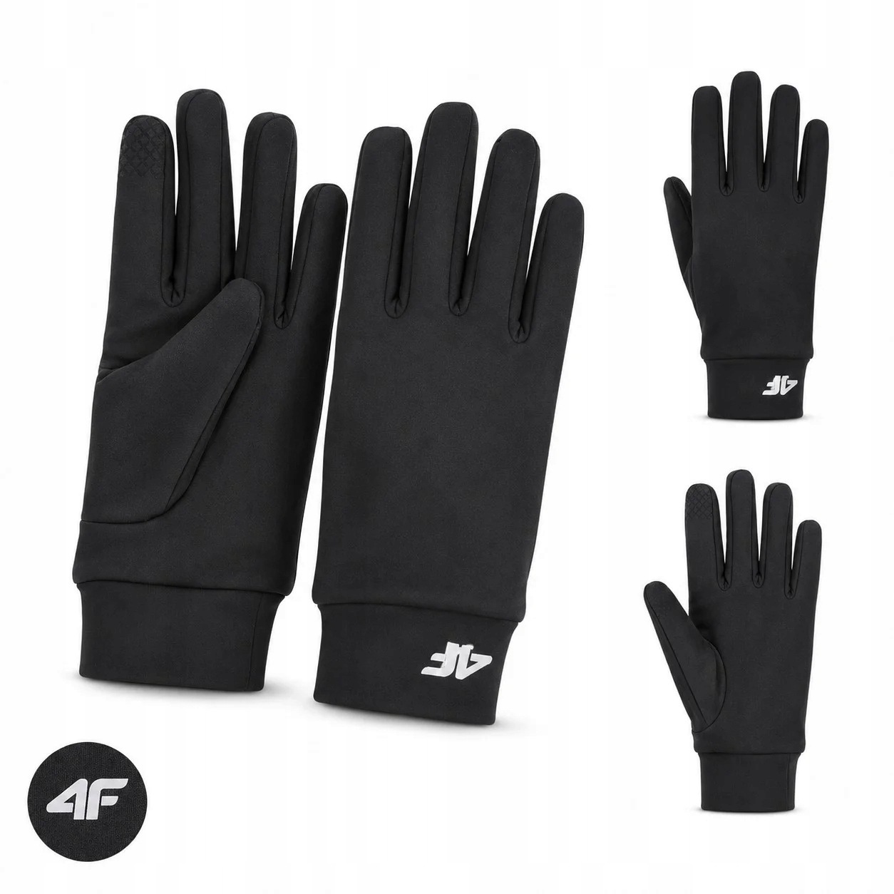 Rękawiczki sportowe 4F aglou153 do telefonu lekkie unisex Xs