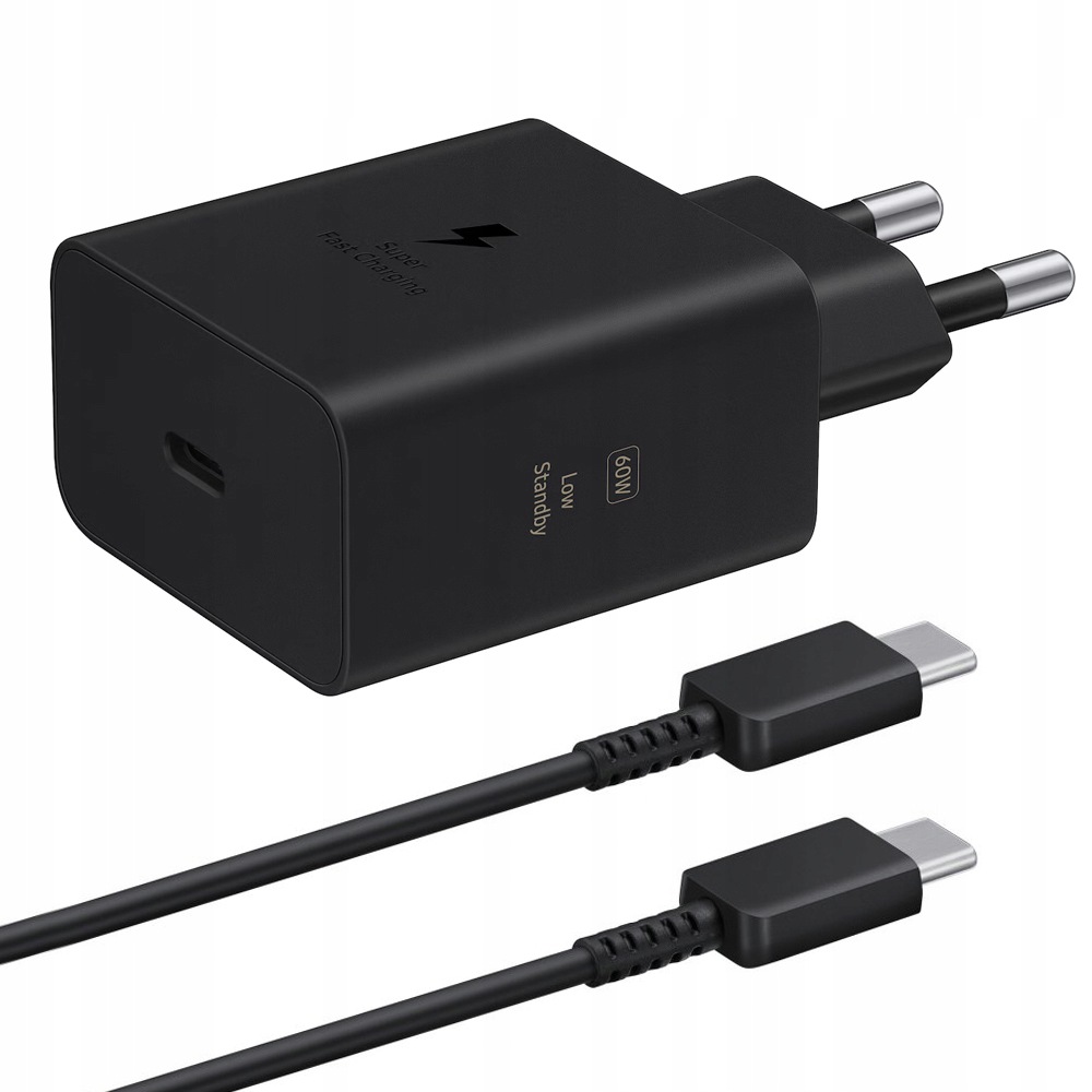 Samsung originální síťová nabíječka kabel Usb-c Fast Charge PD3.1 60W