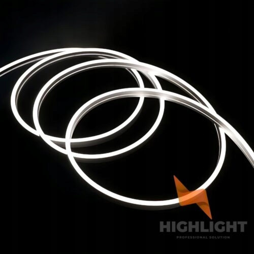 Led Neon Flex 24V IP67 6×12 9W CRI90 Biela Neutral 4000K Vodotesná 20 m