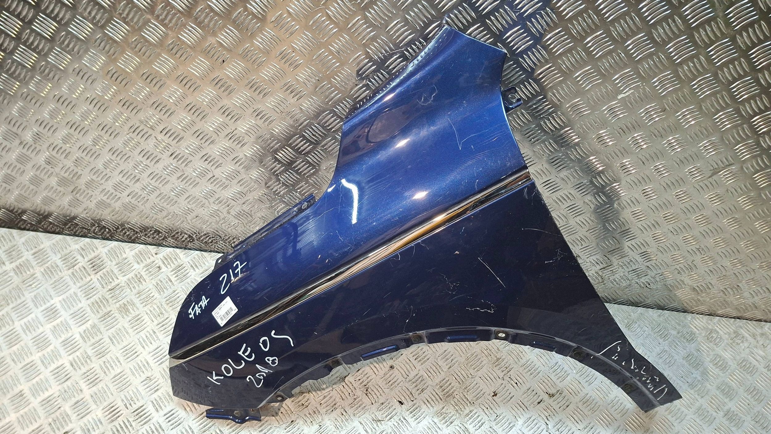 fender front left RENAULT KOLEOS II 2016