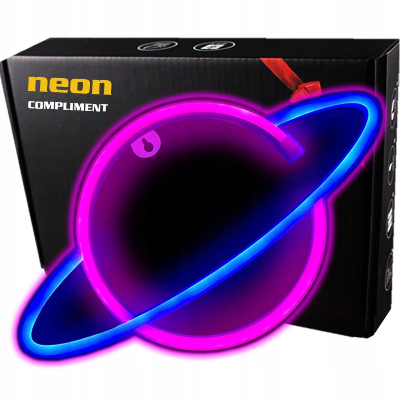 

Neon Led Baterie/USB Na ścianę Kometa