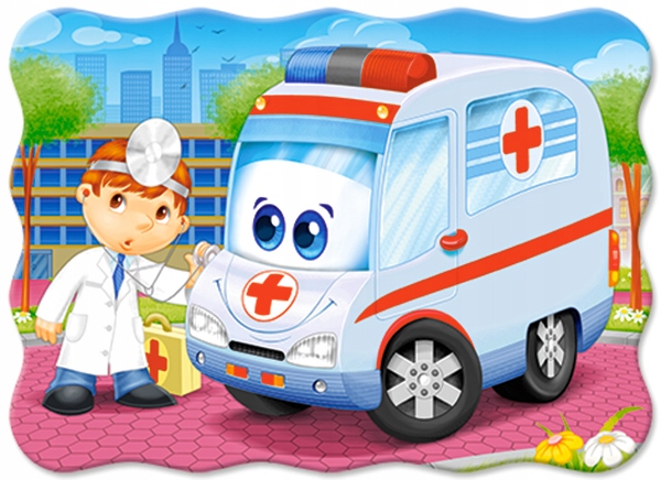 

Puzzle 30 elementów Doktor Castor 4+