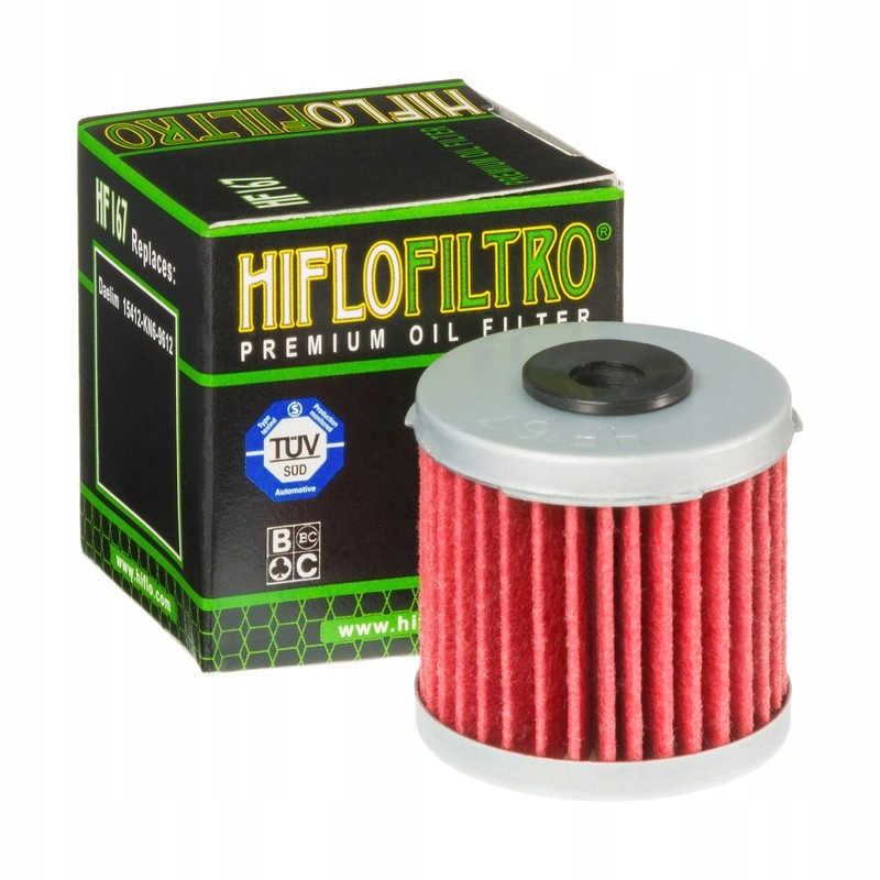 Zdjęcia - Filtr oleju Hiflofiltro  HF167  Daelim 