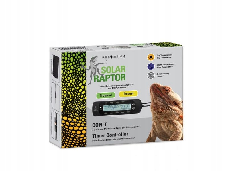 Levně Termostat s programátorem (con-t) SolarRaptor