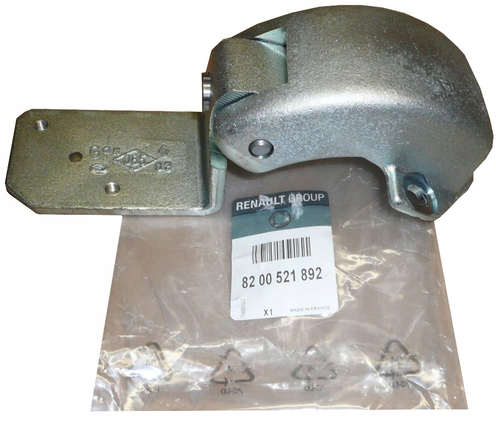 DOOR HINGE REAR R MASTER II ВЕРХНИЙ ЛЕВЫЙ 8200521892