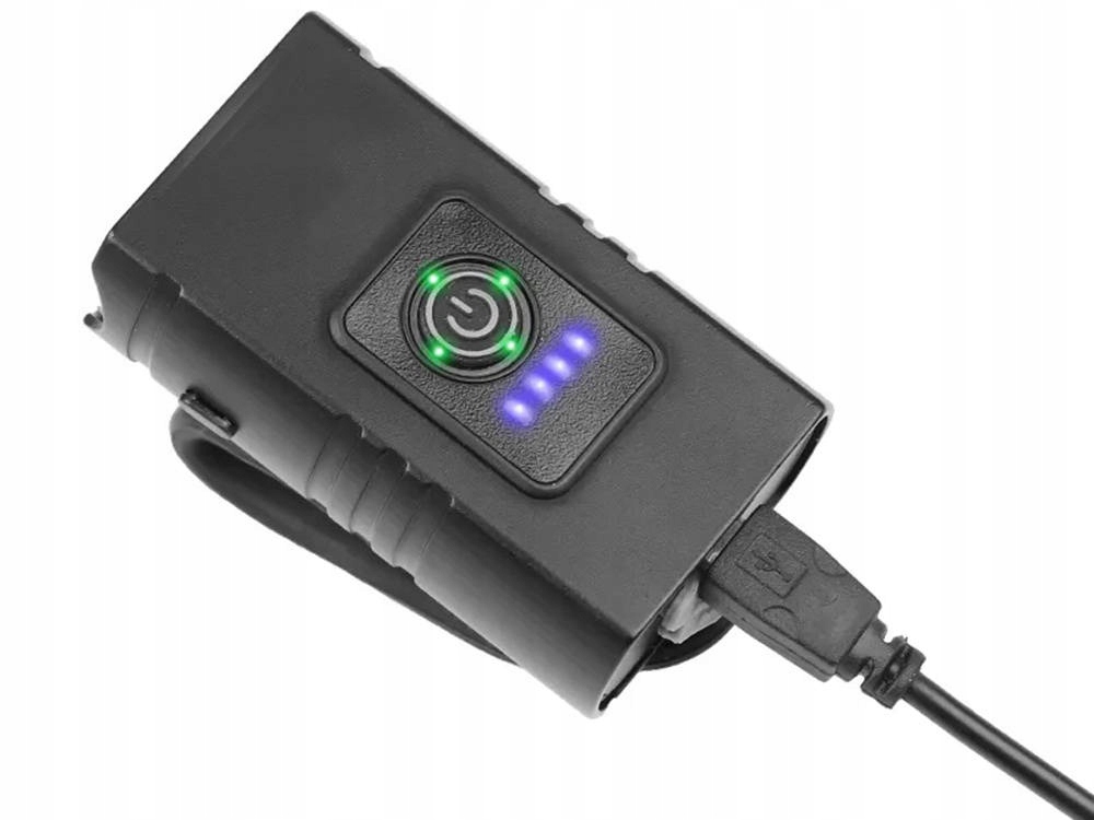LAMPKA ROWEROWA MOCNA PRZÓD TYŁ NA KIEROWNICE 800lm LED WODOODPORNA USB Kod producenta LAMPKA ROWEROWA LED 800LM PRZÓD TYŁ