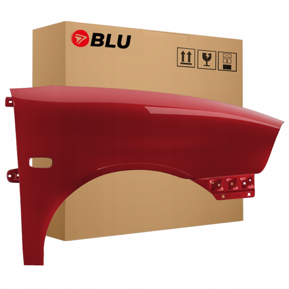 Blu Blatník Seat Ibiza Cordoba III 3 6L LS3X pravý červený 02-08 přední