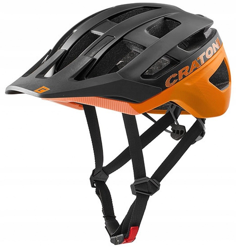 kask Cratoni AllRace Black/Neon Orange Matt
