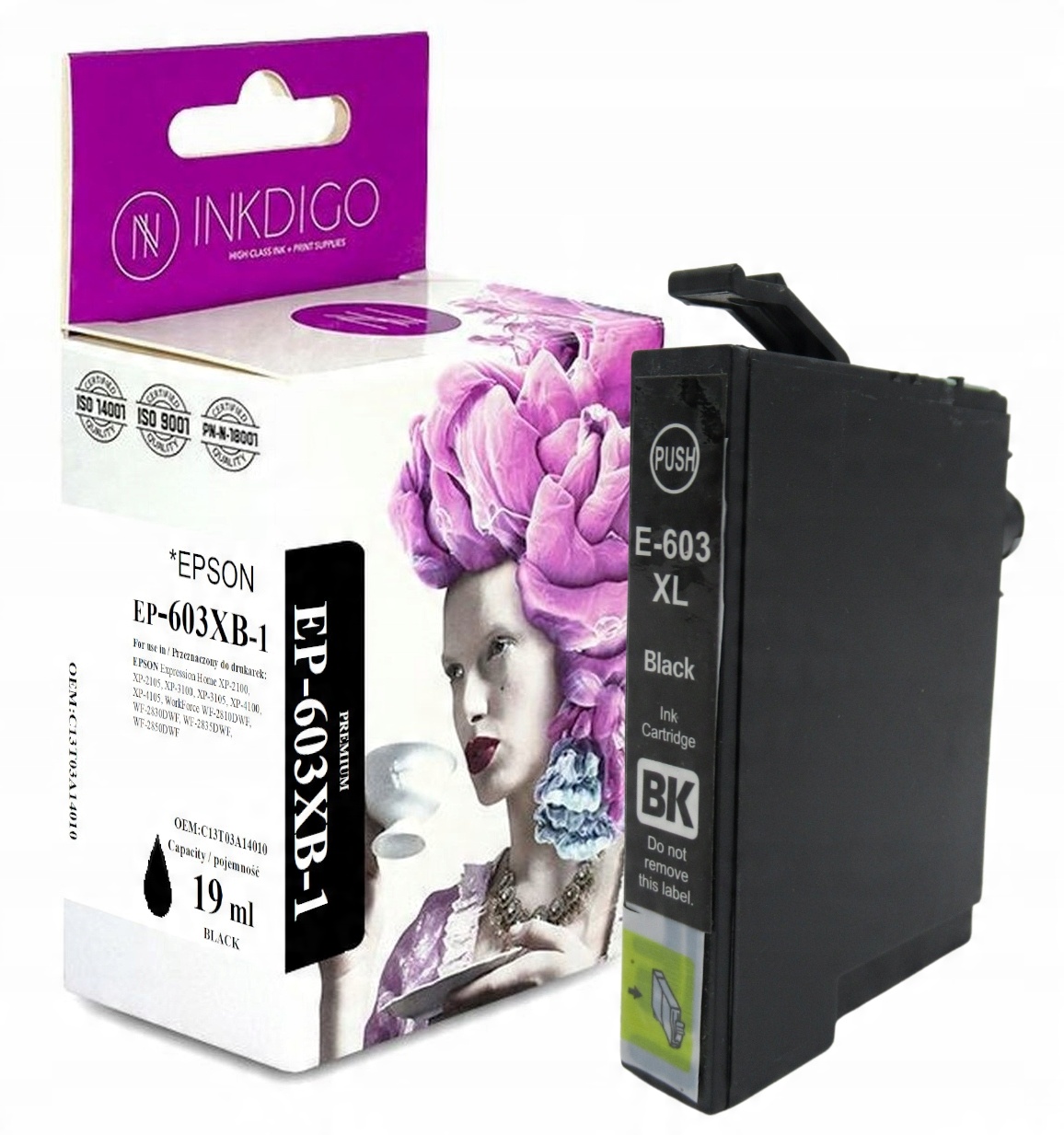 

Tusz T603 zamienny do Epson Xp 2150 3100 4100 4155