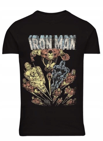 North 56°4 Velké Rozměry Tričko Tričko „iron Man“ 4XL 146 cm