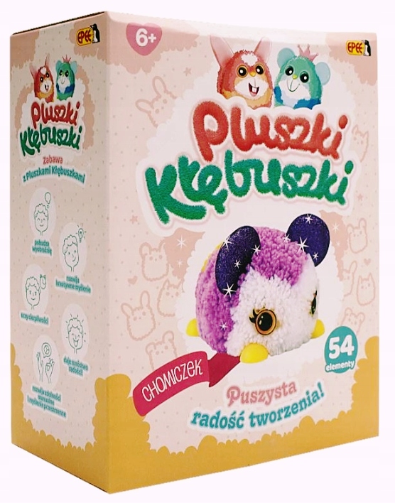 

Pluszak Maskotka Epee Pluszki Kłębuszki Chomiczek