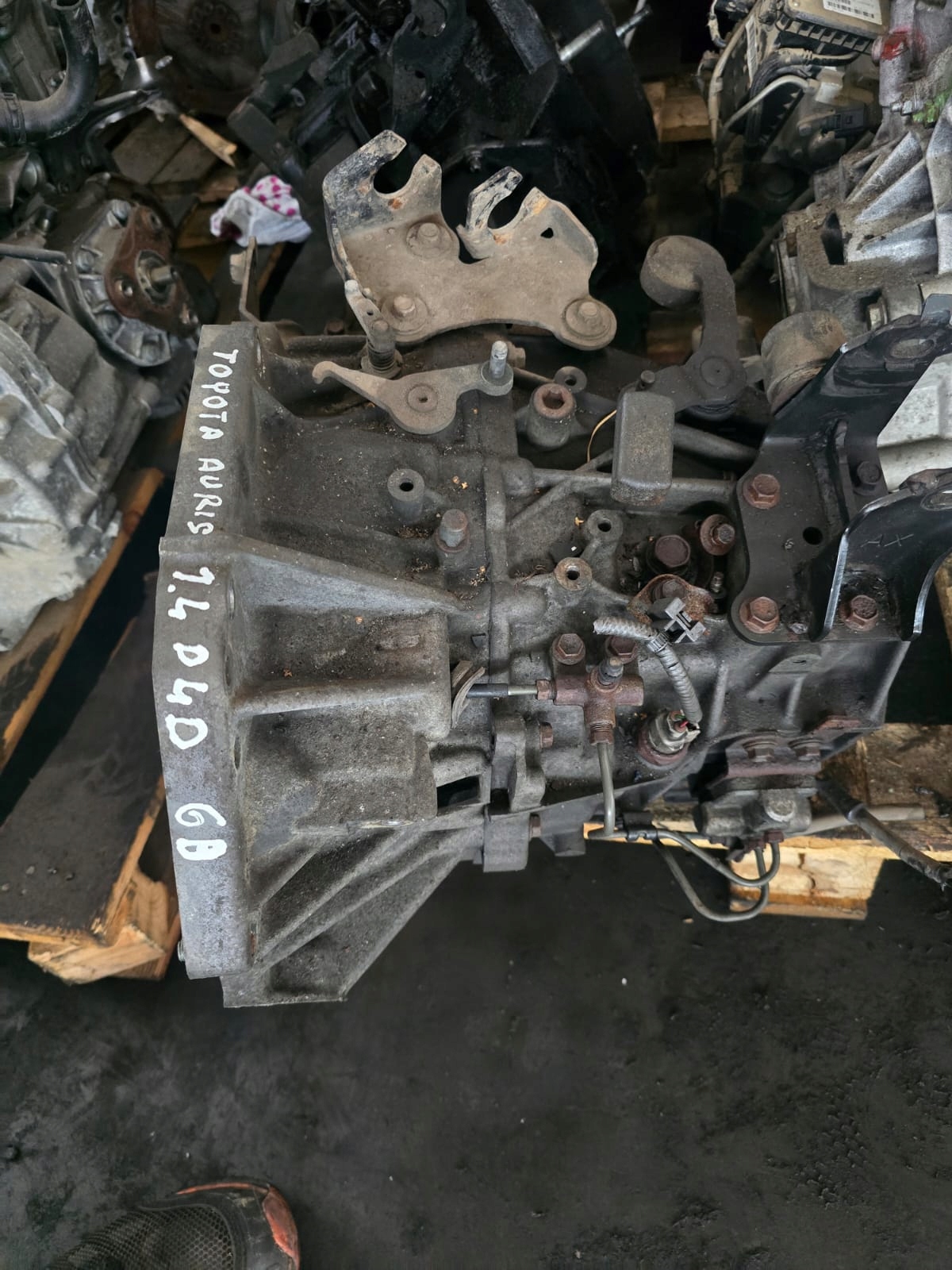 Toyota Auris I 1.4 D4D Skrzynia biegow 6 BIEGÓW 6B 1.4D4D