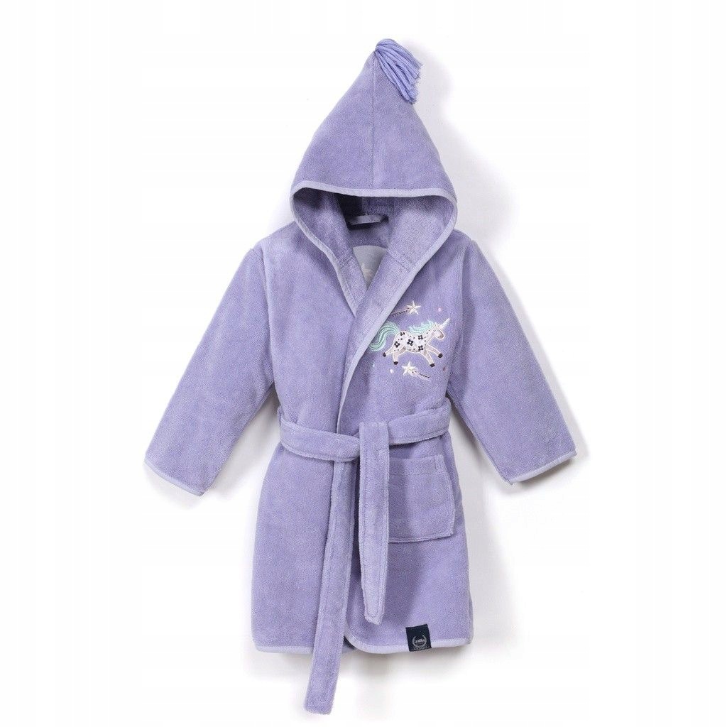 La Millou Szlafrok Bamboo Soft M Lady Unicorn Purple