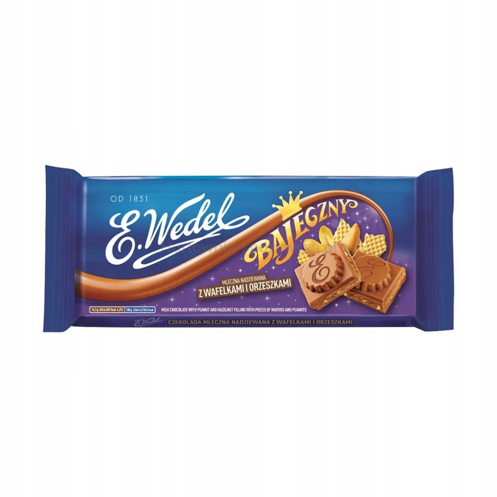 Levně Wedel Čokoláda Mléčná Báječná 290 G