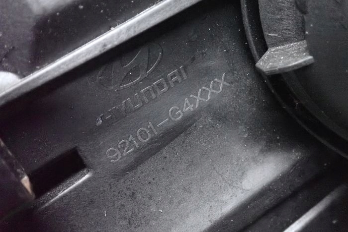 HYUNDAI I30 III lens 17- reflektor left light left