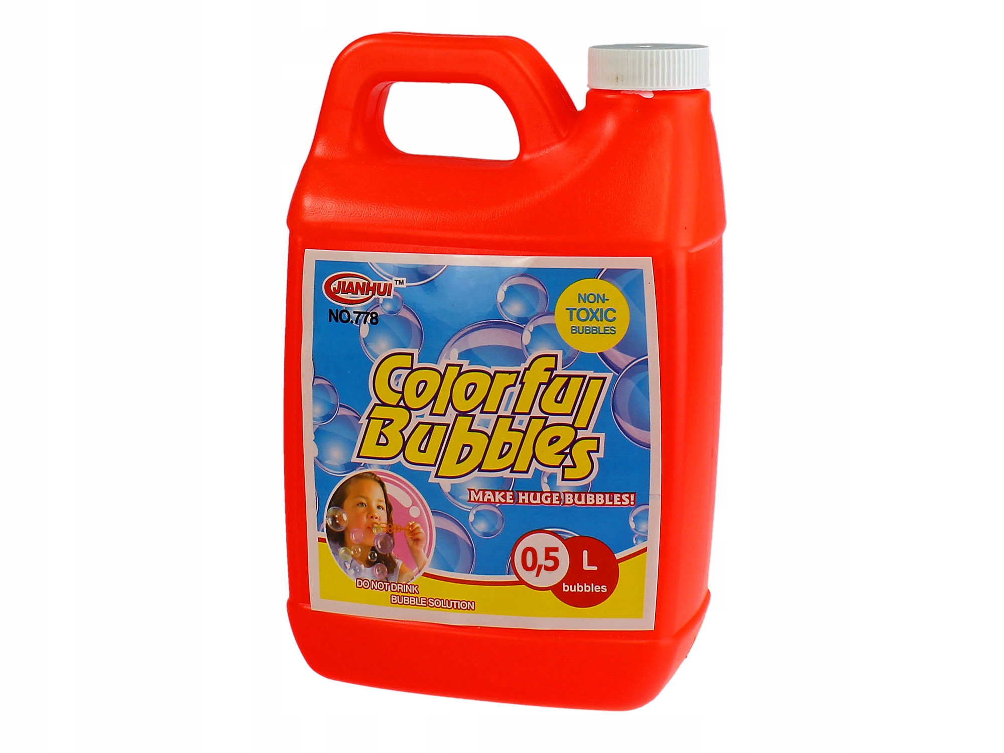 

Płyn Do Robienia Baniek Mydlanych Bańki 500ml 0,5L