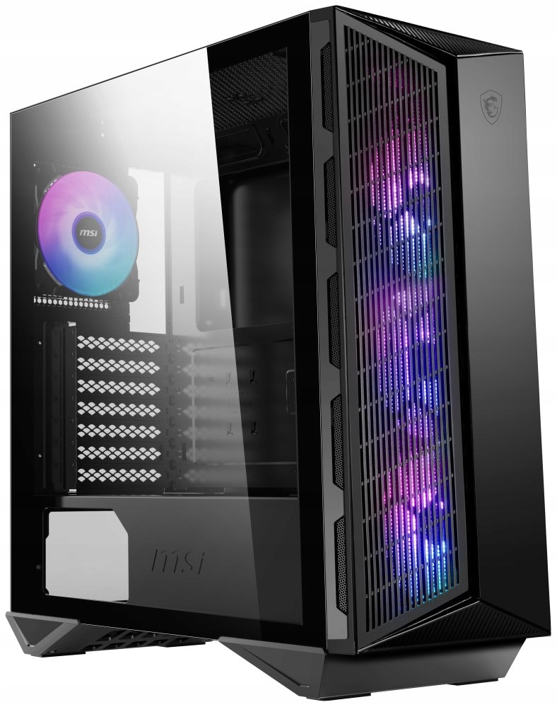 Msi skříň Mpg Gungnir 111R/ bez zdroje/ levé temperované sklo/ 4x 120 mm Ar