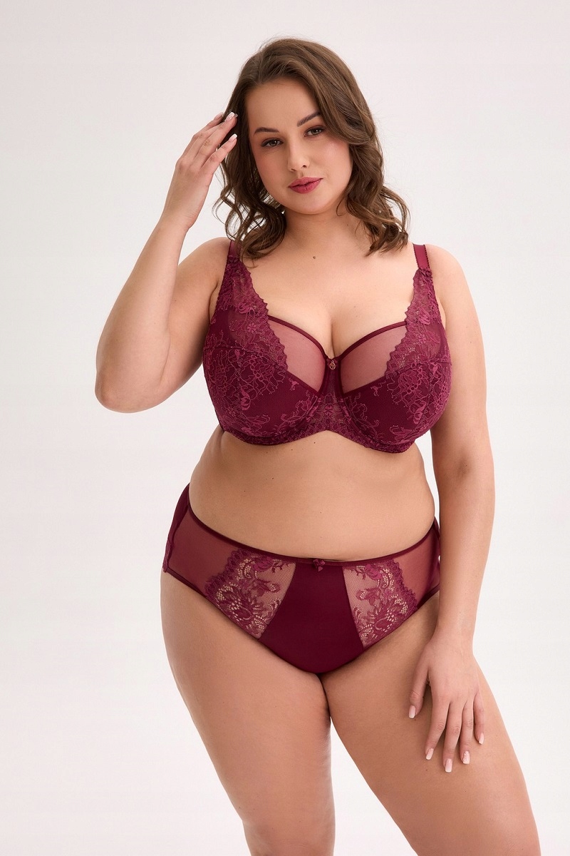 Podprsenka Jovana Maxi 105E Bordová AW25