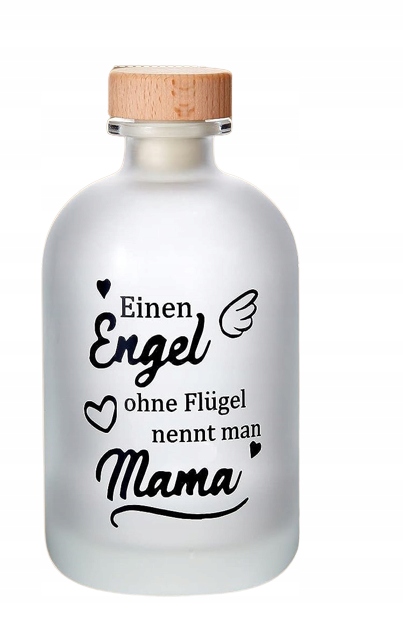 Dzień Matki Butelka z lampką LED