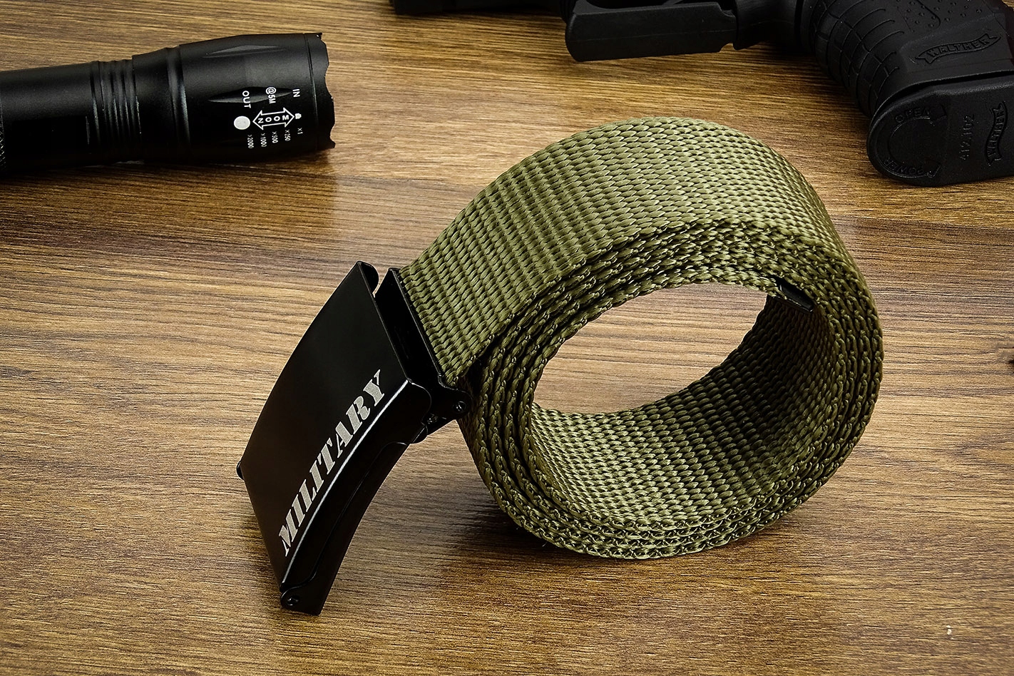 Pasek Męski PAS 110 CM Wojskowy do MUNDURU Gracio Model GTM01