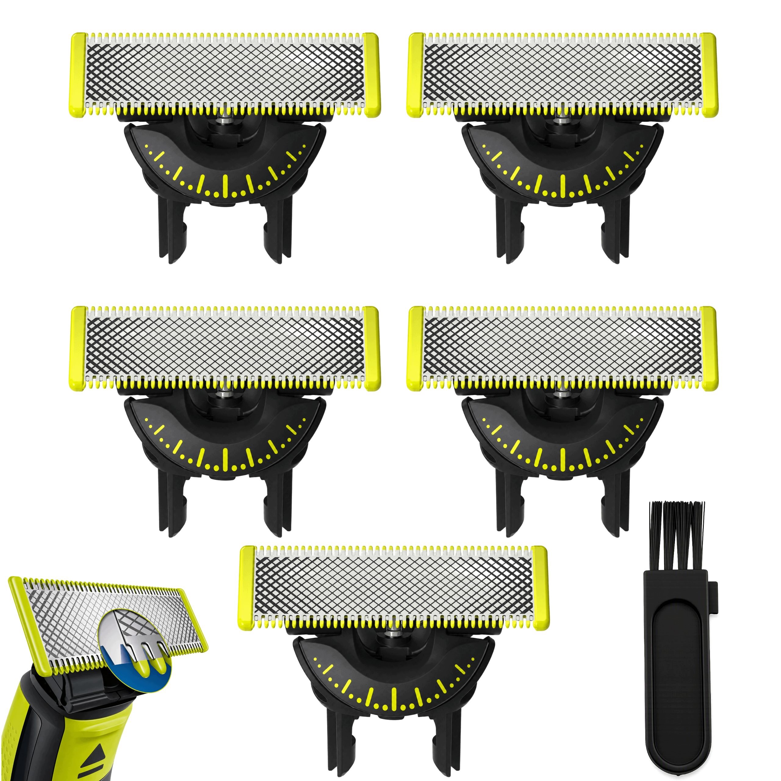 X5 Čepele Pro Holicí Strojek Philips Oneblade QP450/50 One Blade Vyměnitelné Hroty