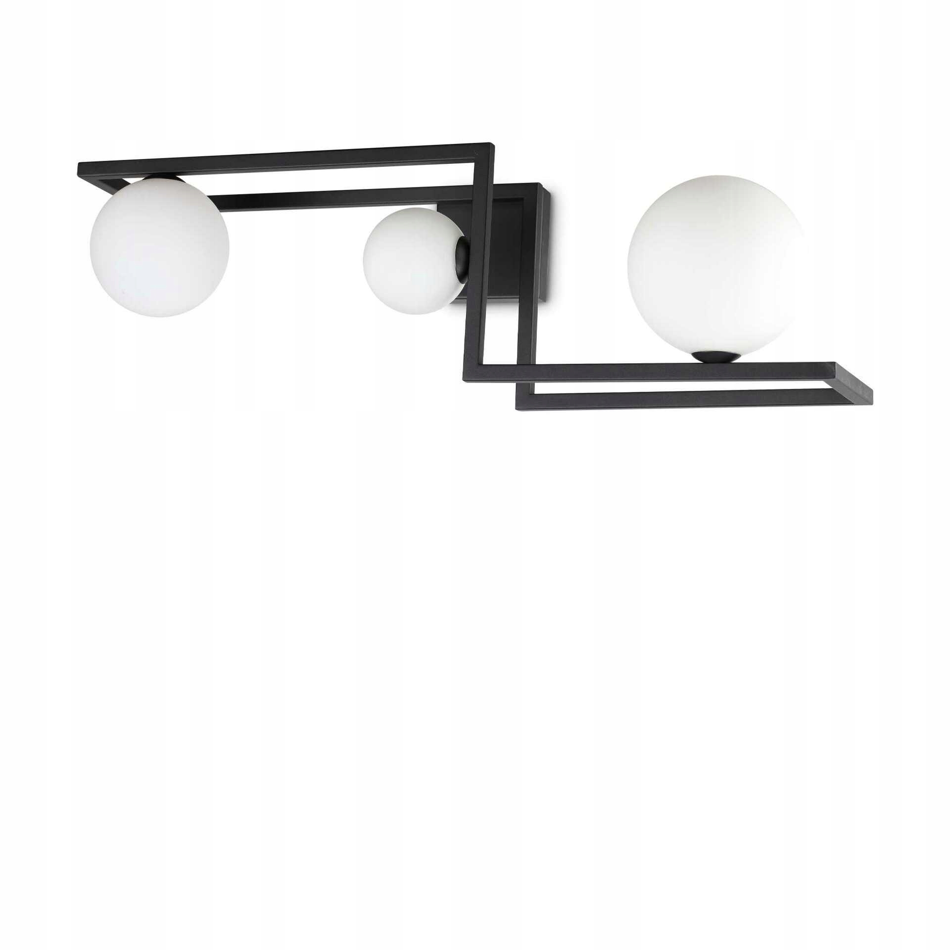 Stropné svietidlo Ideal Lux Angolo 3xG9 čierne 84W