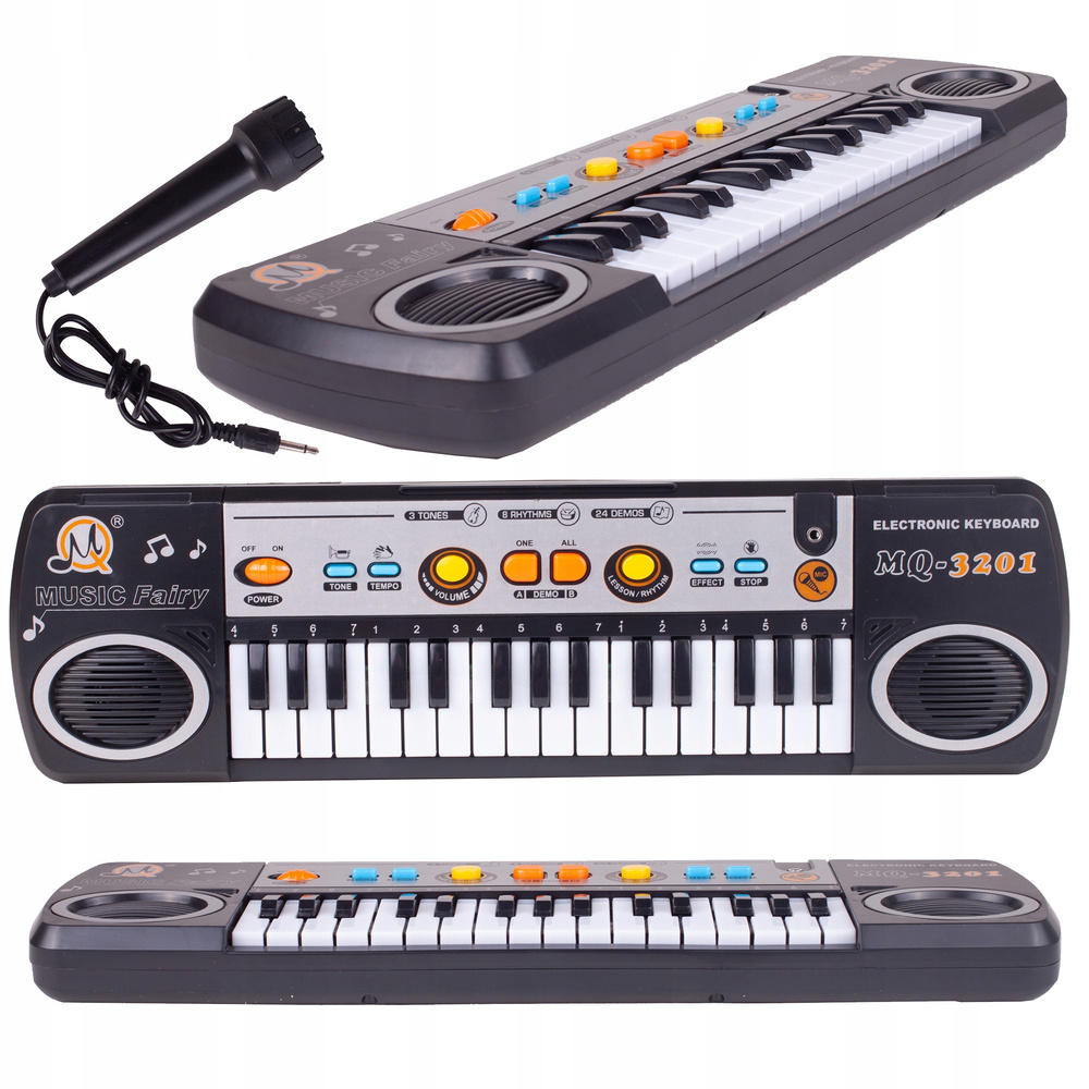 PIANINKO ORGANY DLA DZIECI 31 KLAWISZY + PODSTAWKA MIKROFON Marka MalPlay