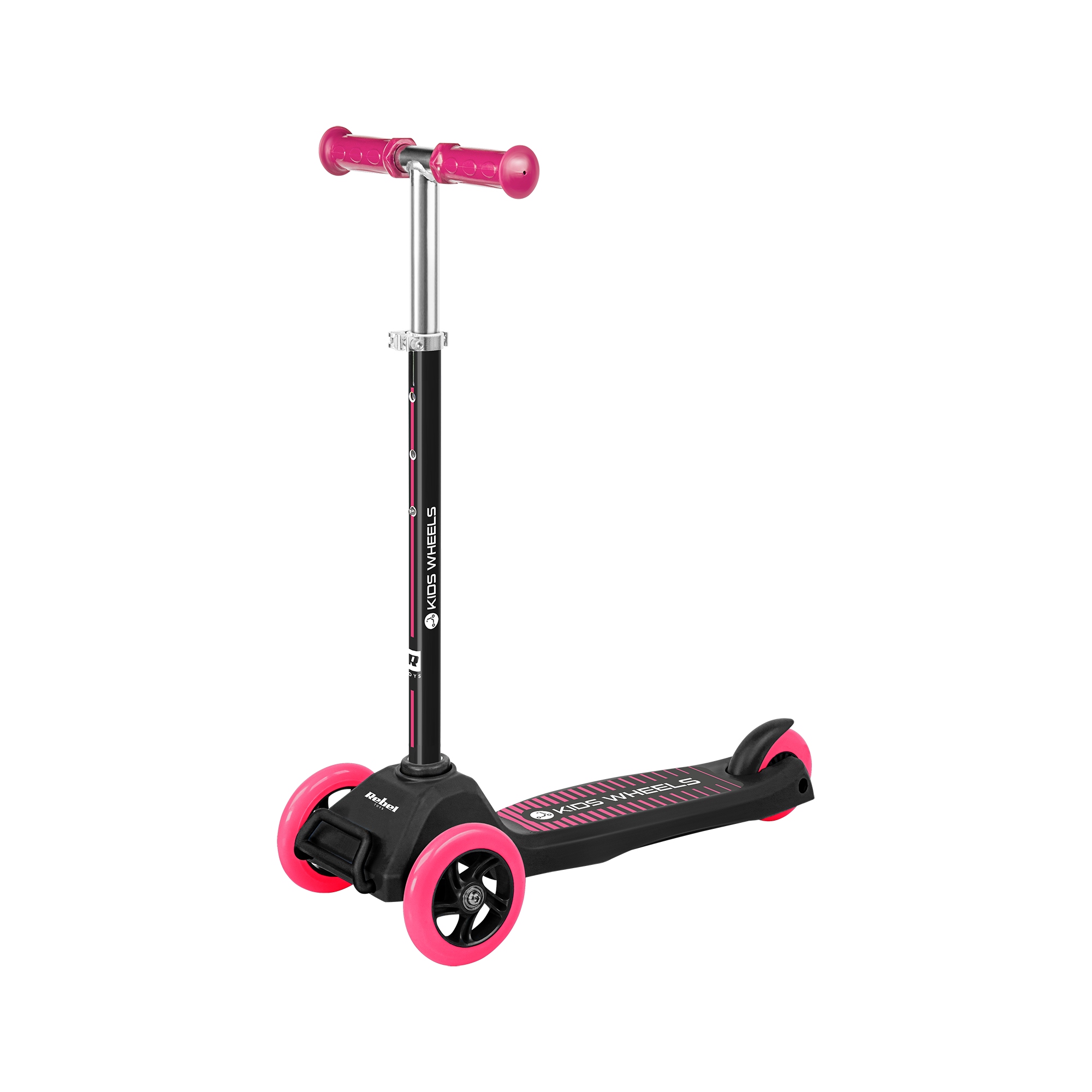 Hulajnoga trójkołowa Rebel Kids Wheels Pink