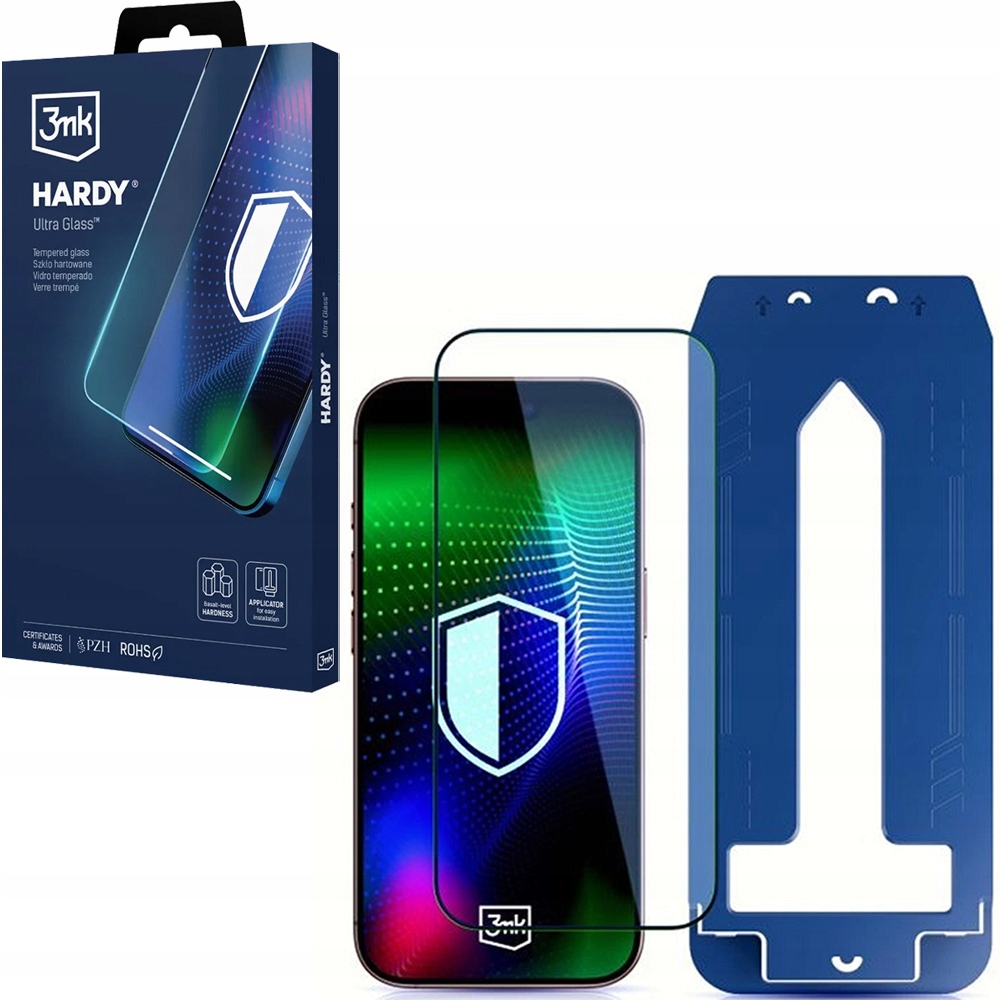 Szkło ochronne 3mk do iPhone 17 Pro Max szybka na ekran, szkiełko hartowane