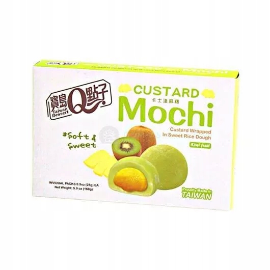 

Mochi ryżowe ciastka Kiwi 168g