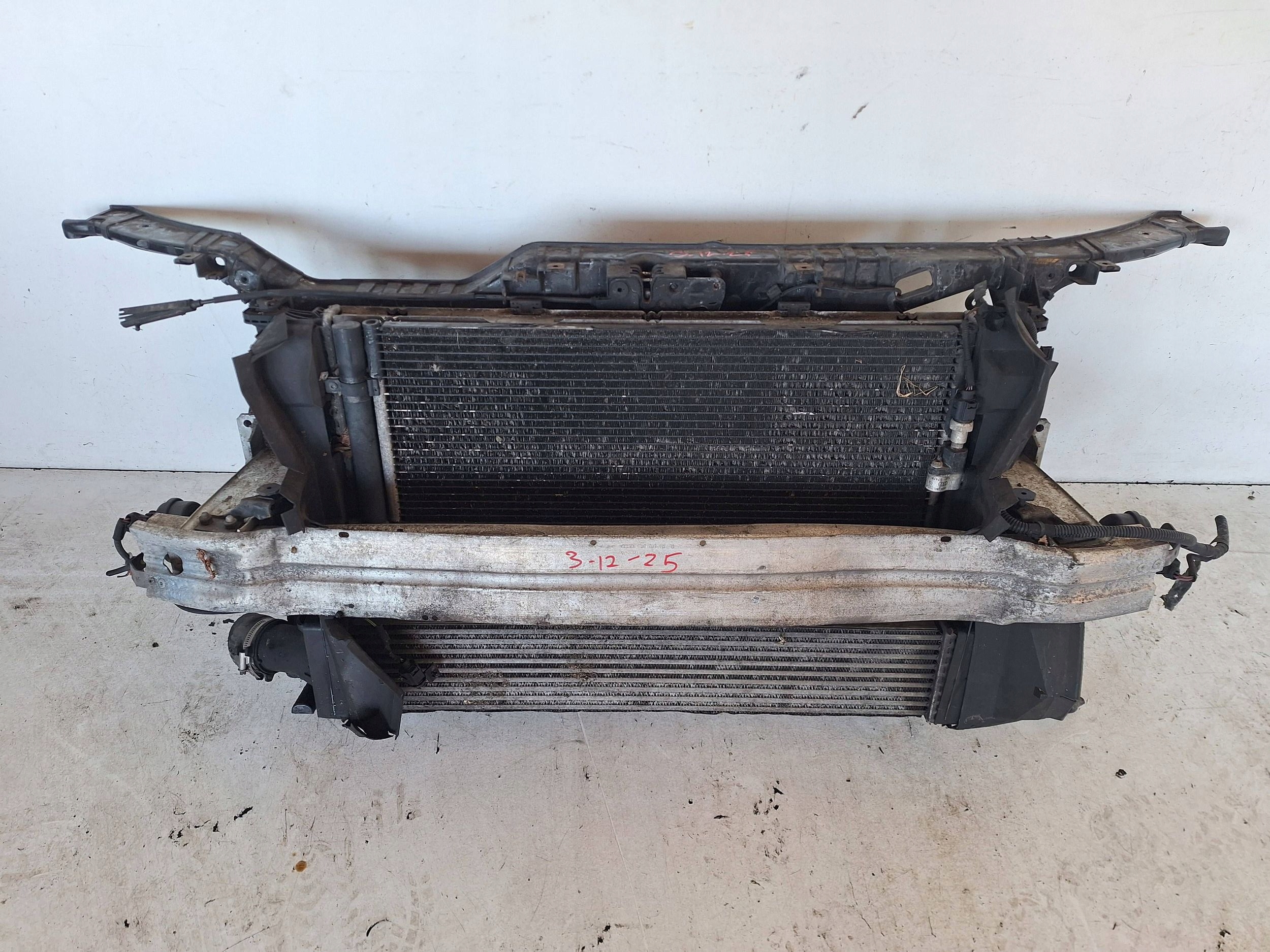 AUDI A5 8T COUPE CABRIO 08-12 support panel for radiators 3.0 TDI AUTOMAT