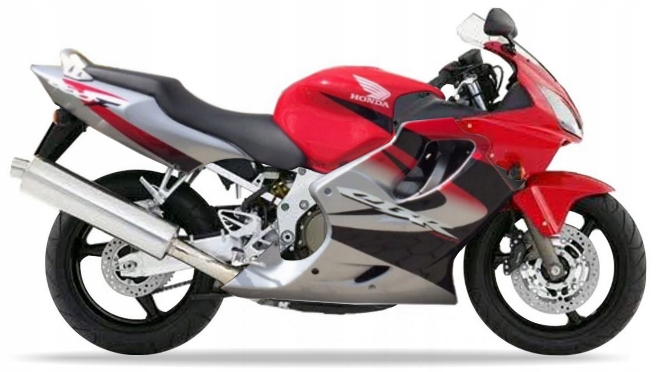 Samolepky Juula Na Motocykl Pro Honda Cbr 600 F 2004 Červené R157