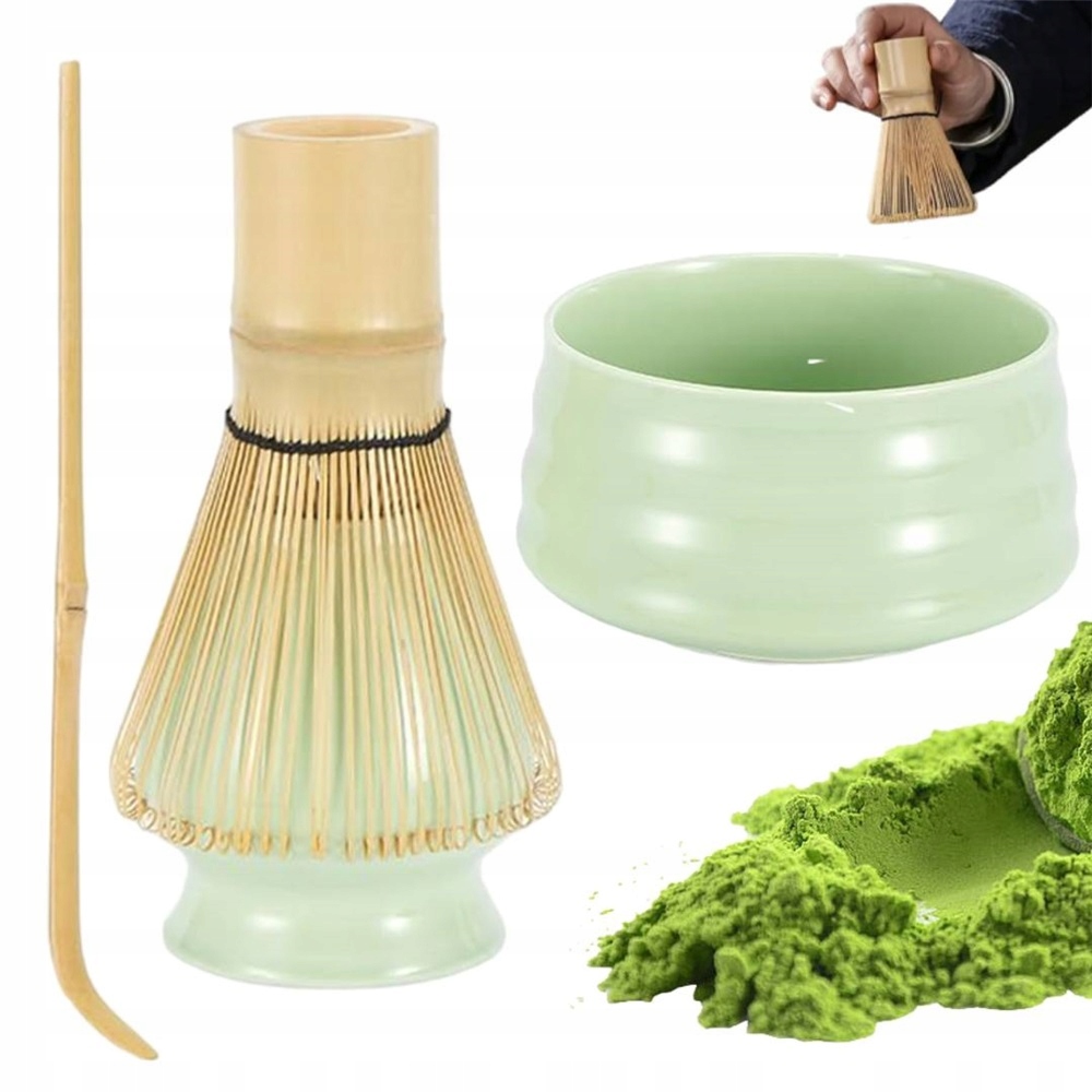 Levně Profesionální Sada Matcha Bambus Tradiční Obřad Vaření Matchy